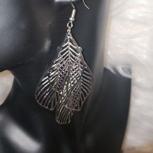 Feather Dangle Earrings